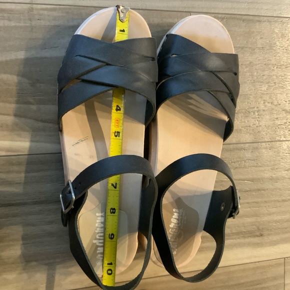 Sandgren Rio Grande Leather Clog Sandals Women Size 9.5 - Picture 5 of 7